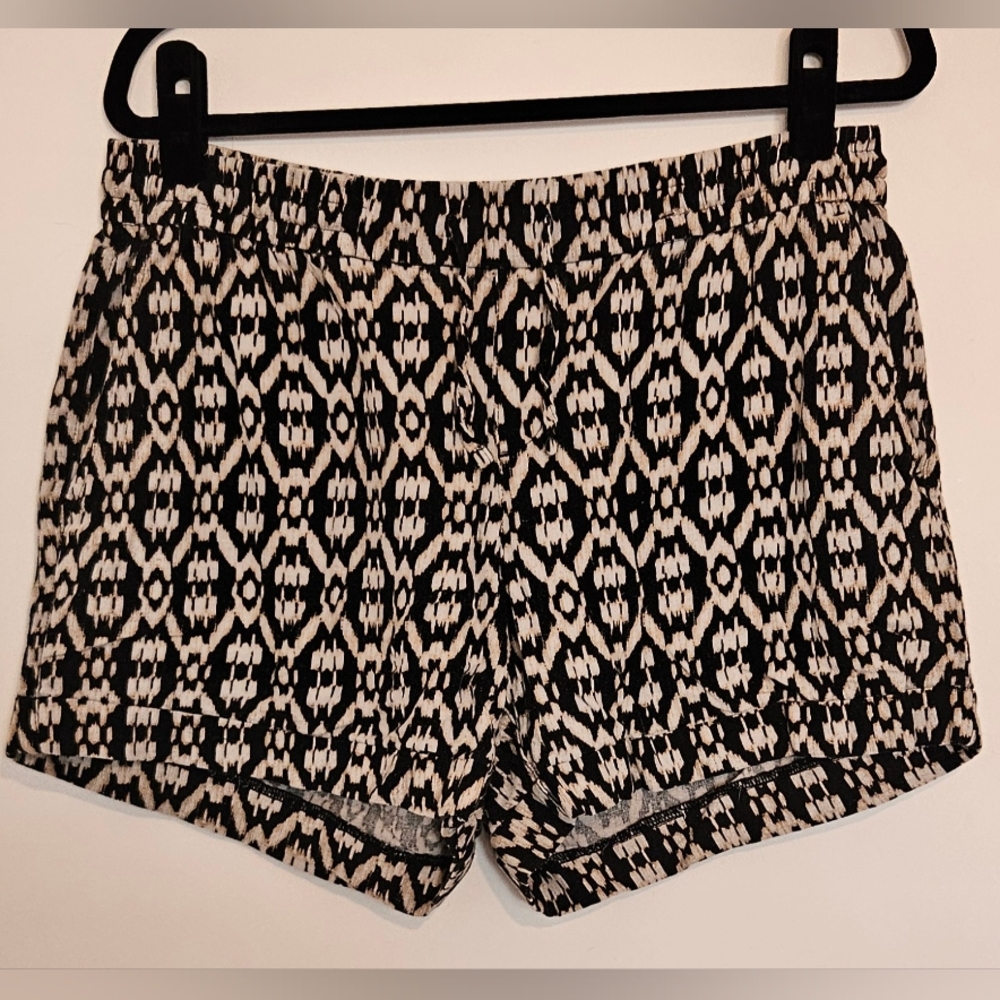 Elastic, Drawstring Waist Women's Tribal Print Shorts - Old Navy Linen Shorts